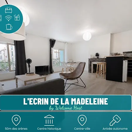 L'ecrin De La Madeleine, Coeur De Ville, 4 Pers בזייה